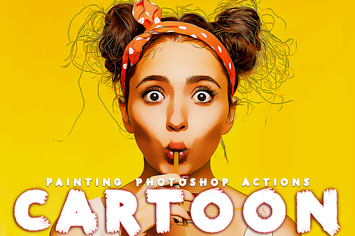 Cartoon  Photoshop Action