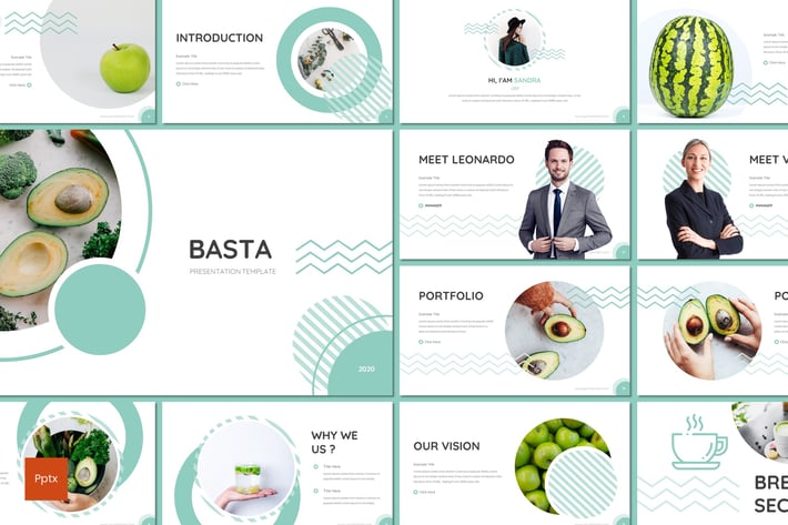 Basta - Fruit Powerpoint Template
