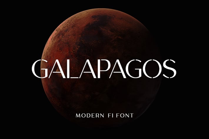 Galapagos Modern Font