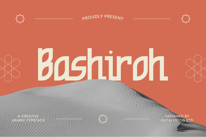 Bashiroh Arabic Typeface 