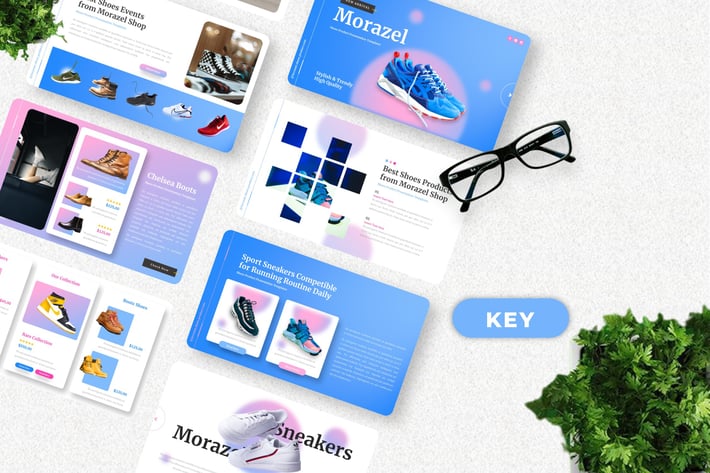 Morazel - Shoes Product Keynote Template