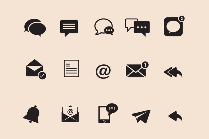 15 Messaging Icons