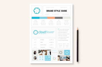 One Page Branding Style Guide