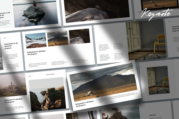 Clea - Portfolio Keynote Template