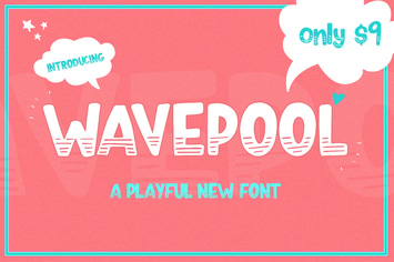 Wavepool Font