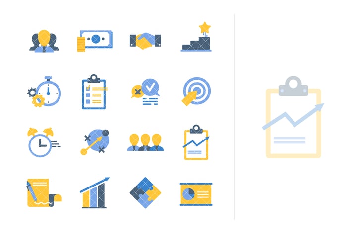 Flat Business Icons