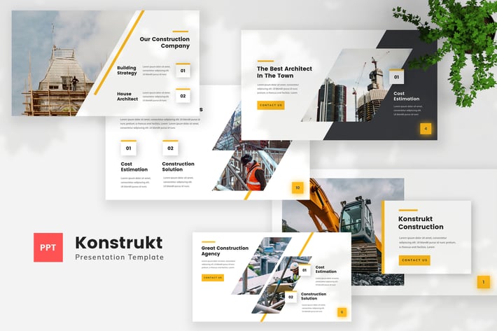 Konstrukt - Construction PowerPoint Template