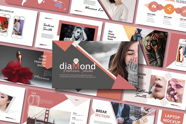 DIAMOND - Fashion Keynote Template