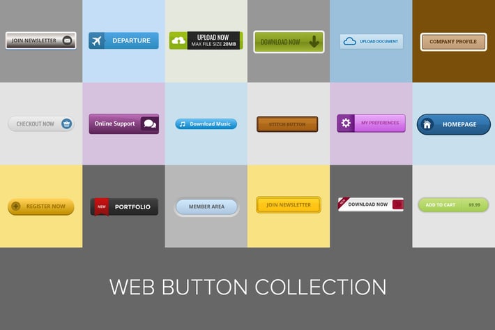 Web Button Collection