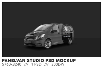 Panelvan Studio PSD Mockup
