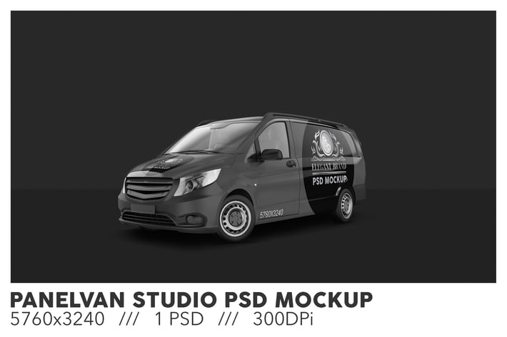 Panelvan Studio PSD Mockup
