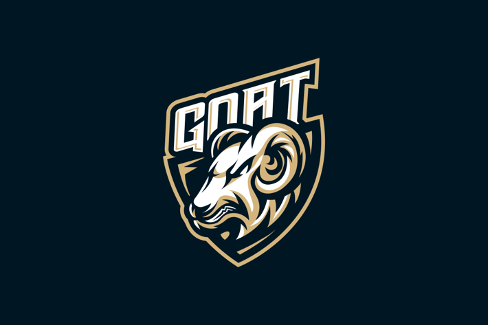 Goat logo templateGoat logo template
