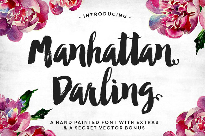 Manhattan Darling Typeface