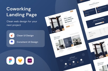Coworking Landing Page