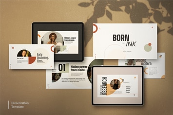 BORN - INK Creative Corporate Design Keynote 