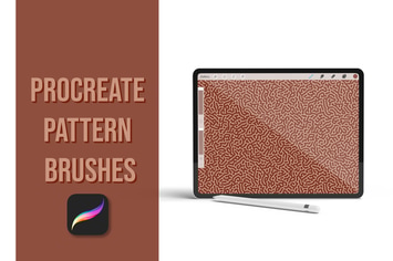 Procreate Pattern Brushes - Turing