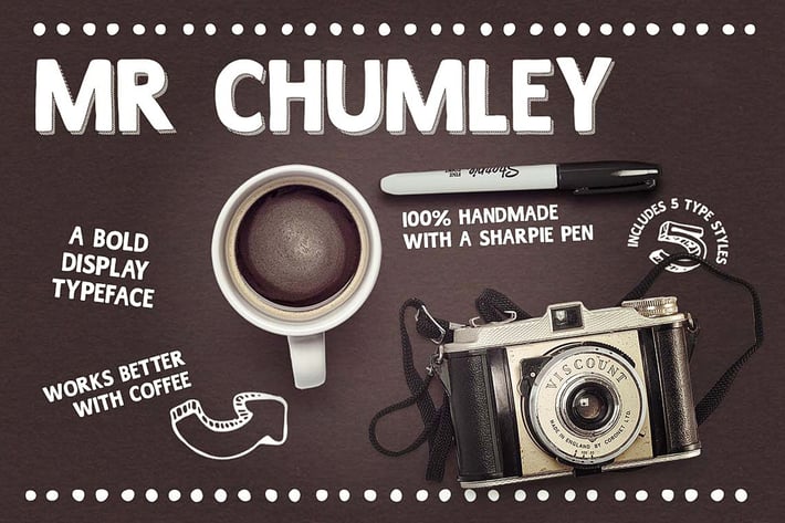 Mr Chumley font