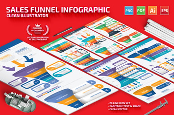Sales Funnel Infographics