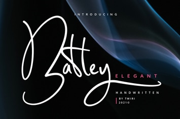 Batley Elegant Handwritten Font