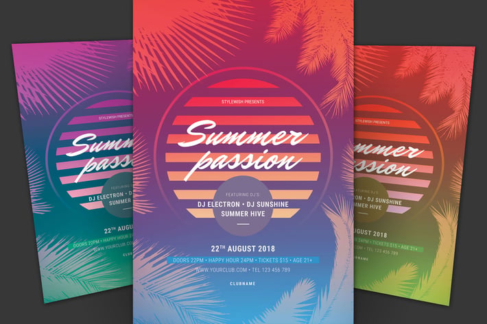 Summer Passion Flyer