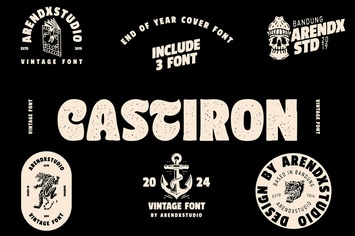 Castiron - Vintage Font