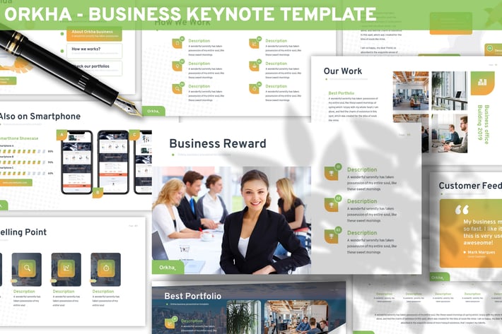 Orkha - Business Keynote Template