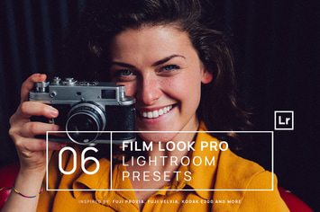 6 Film Look Pro Lightroom Presets