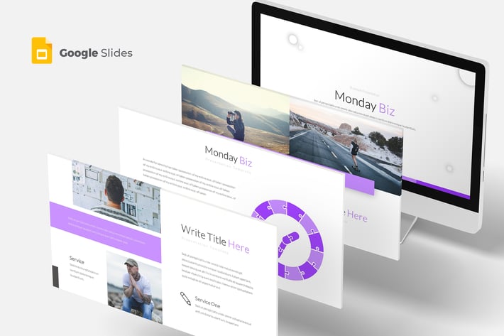 Monday Biz - Google Slides Template