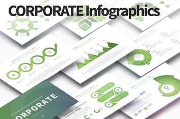 CORPORATE - PowerPoint Infographics Slides