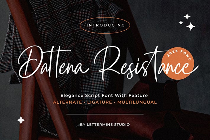 Dattena Resistance - Script Handwritten