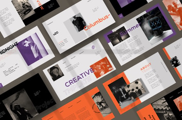 Columbus Keynote Template