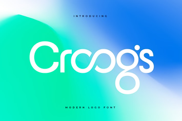 Croogs - Modern Logo Font