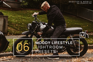 6 Moody Lifestyle Lightroom Presets + Mobile