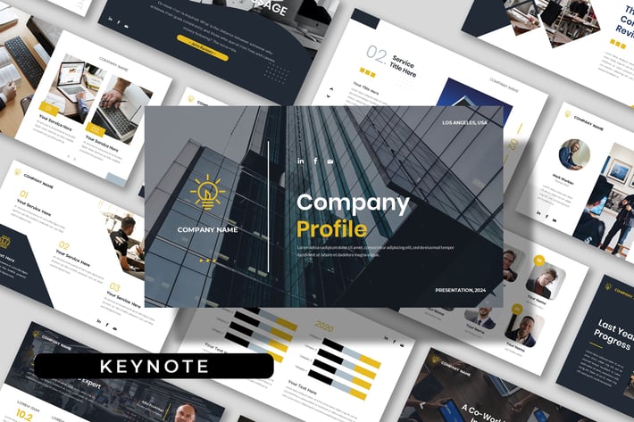 Company Profile - Business Keynote