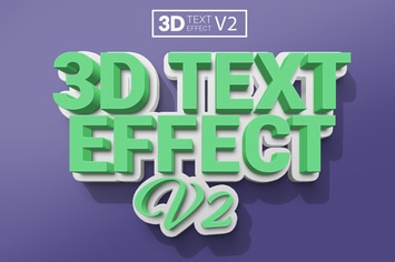 3D Text Effects V2