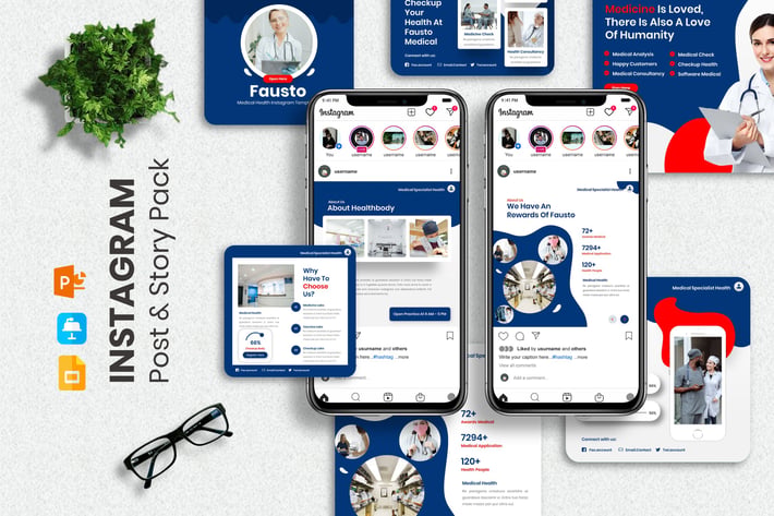 Fausto - Medical&Healthcare Post & Story Instagram