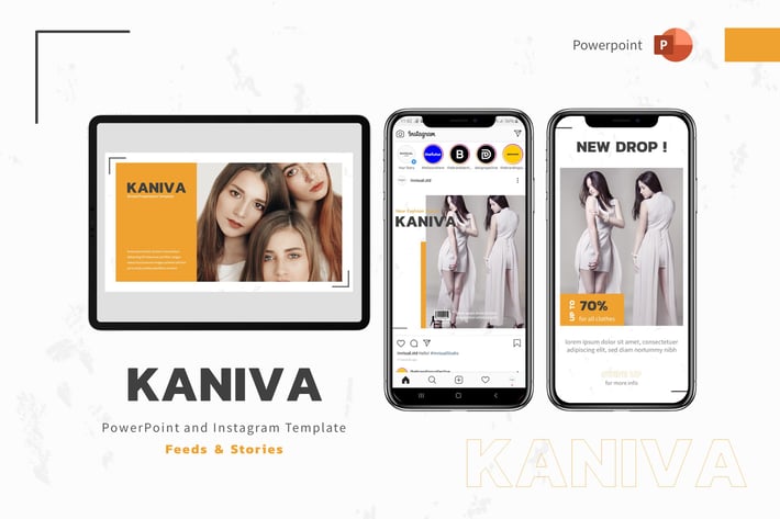 Kaniva - Powerpoint & Instagram Template