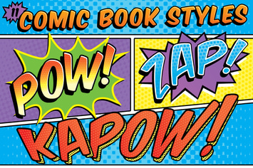 Comic Book Text Styles