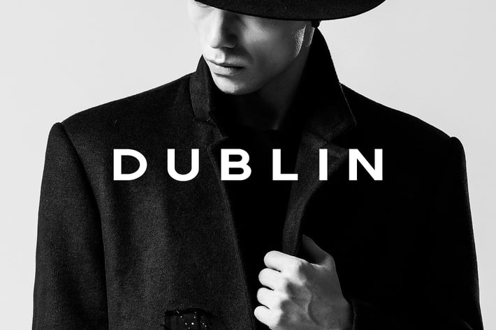 DUBLIN - Minimal Display / Headline Typeface