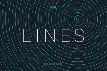 Lines | Abstract Colorful Twirl Backgrounds