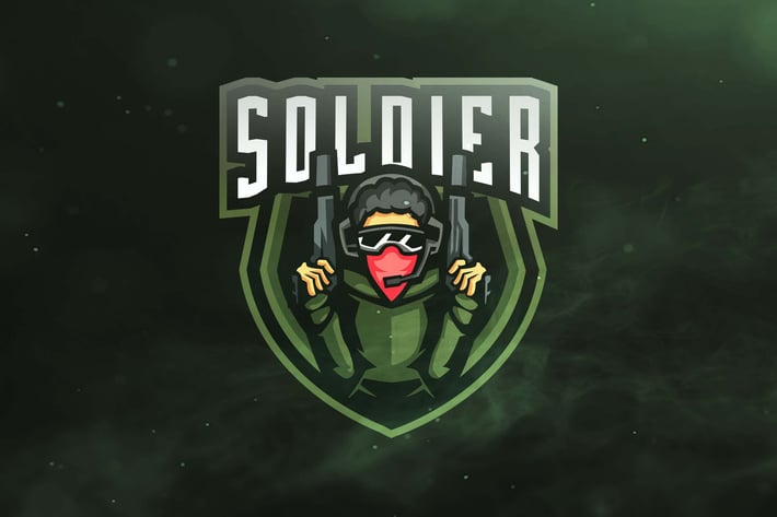 Soldier Sport and Esports Logo