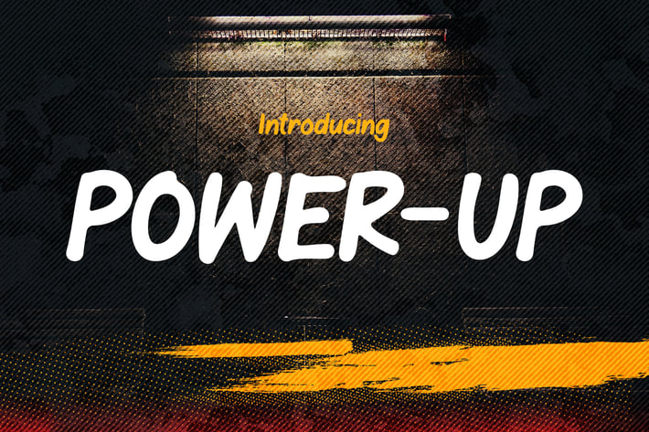 Power Up - Urban Graffiti Font