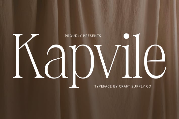 Kapvile – Elegant Font