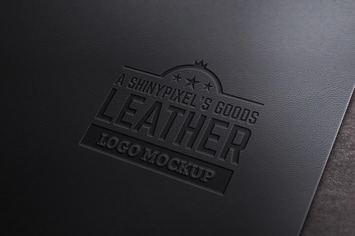 Leather Stamp Mockup Vol.2
