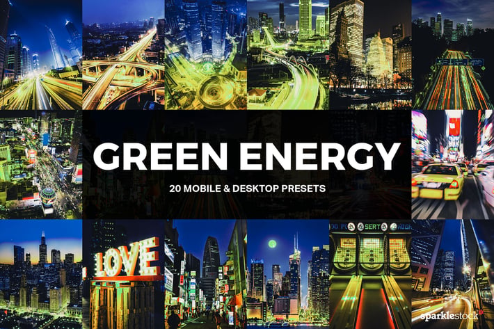 20 Green Energy Lightroom Presets and LUTs