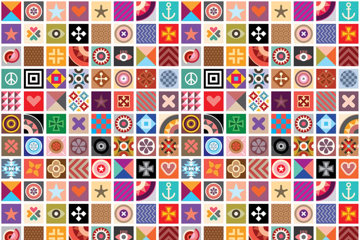 Abstract Patterns Seamless Wallpaper