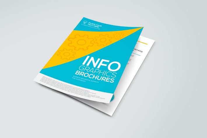 Business infographics elements for Brochures