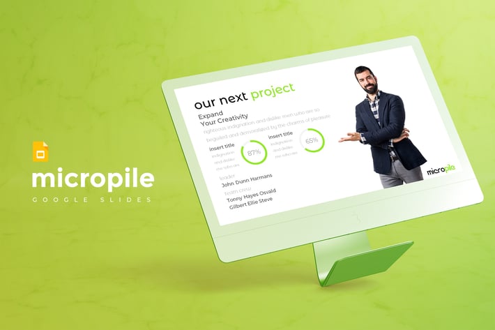 Micropile - Google Slides Template