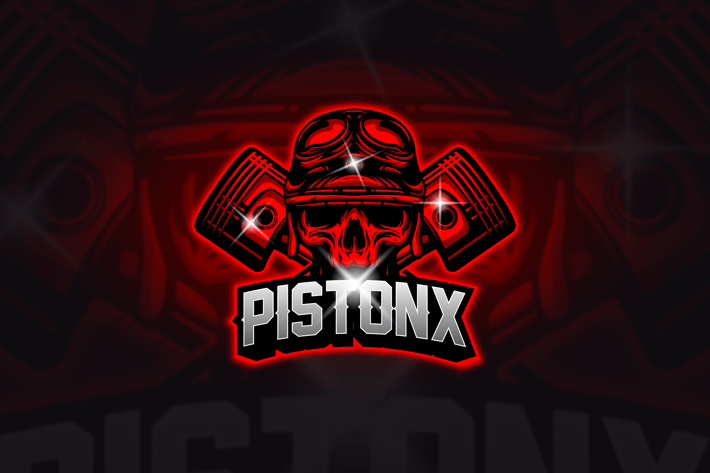 Piston - Mascot & Esport Logo