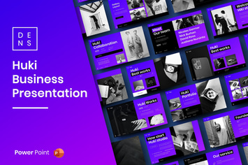 Huki – Business PowerPoint Template